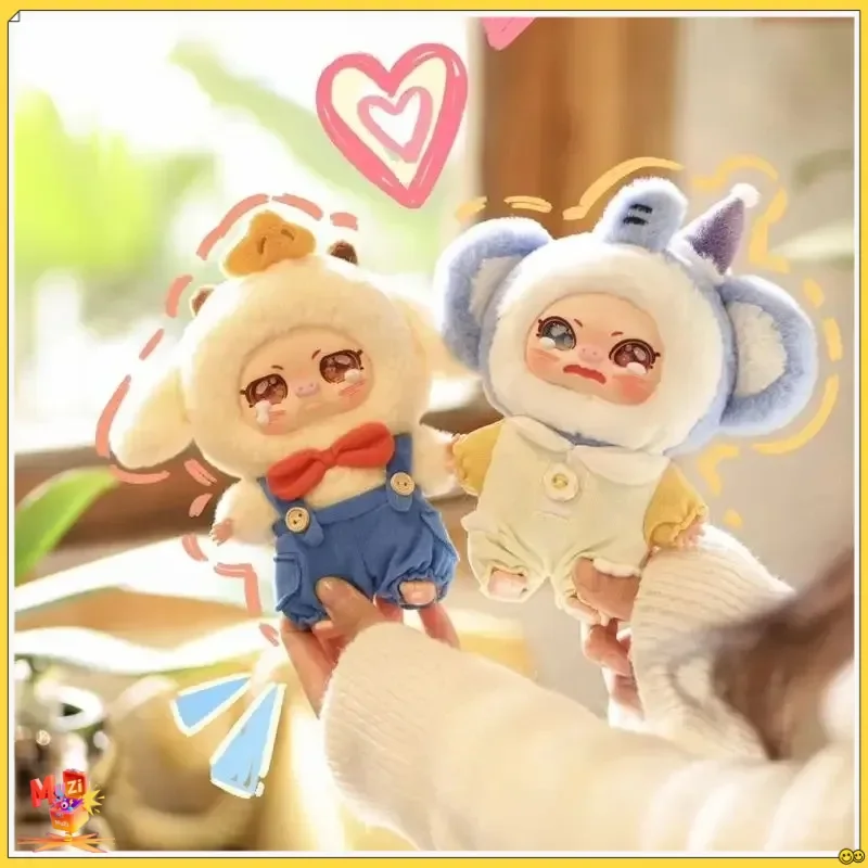 Genuine Baby Three Pig Sister Meng Chong College Blind Box Trend Toy Surrounding Ornaments Plush Pendants Collectible  Gift