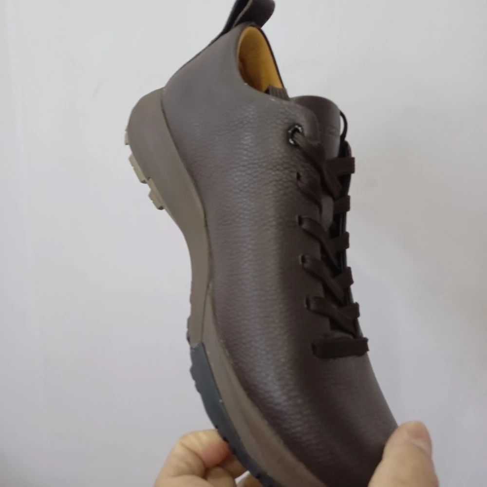Cow Leather Shoes Men Luxury Designer Original Walking Business Natural Sneakers Outdoor Stylish Hunting Camping Luxuryshoes