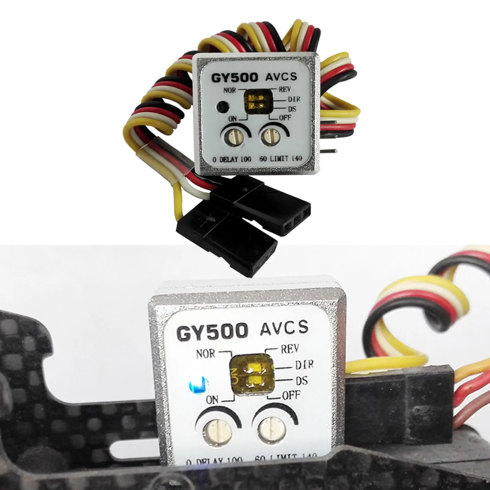 New GY500 Tail-locked Single Axis Heading Lock Digital Gyro for RC Car Helicopter MS