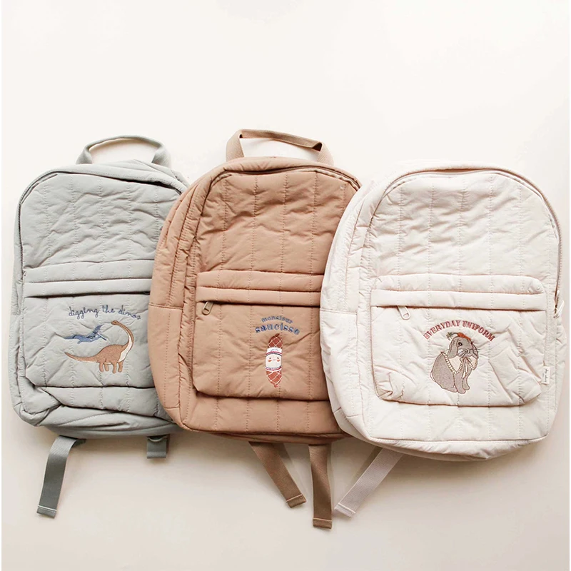 子供のバックパック KS ブランド子供通学幼児幼稚園バックパックヴィンテージスタイル男の子女の子スクールバッグベビートラベルバッグ