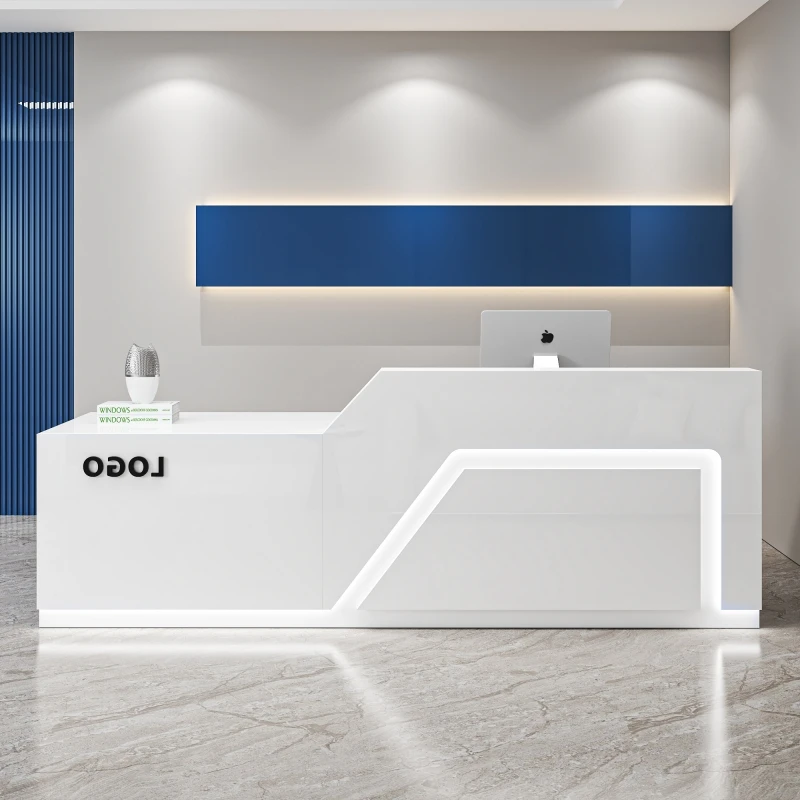 

Simple Design Reception Desks Welcome Organizers European Display Reception Desks Beauty Unique Scrivania Commercial Furniture