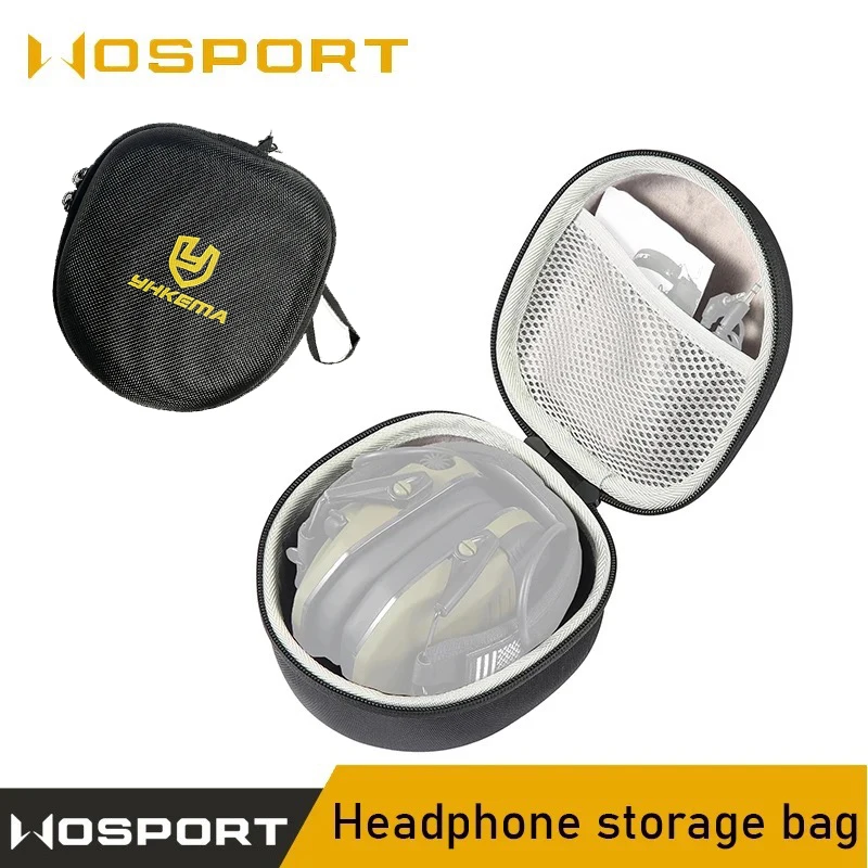 

Tactical Shooting Earmuffs Included, Earphone Bag, Suitable for EARMOR Headphones, Honeywell Earmuffs, Hearing Protection