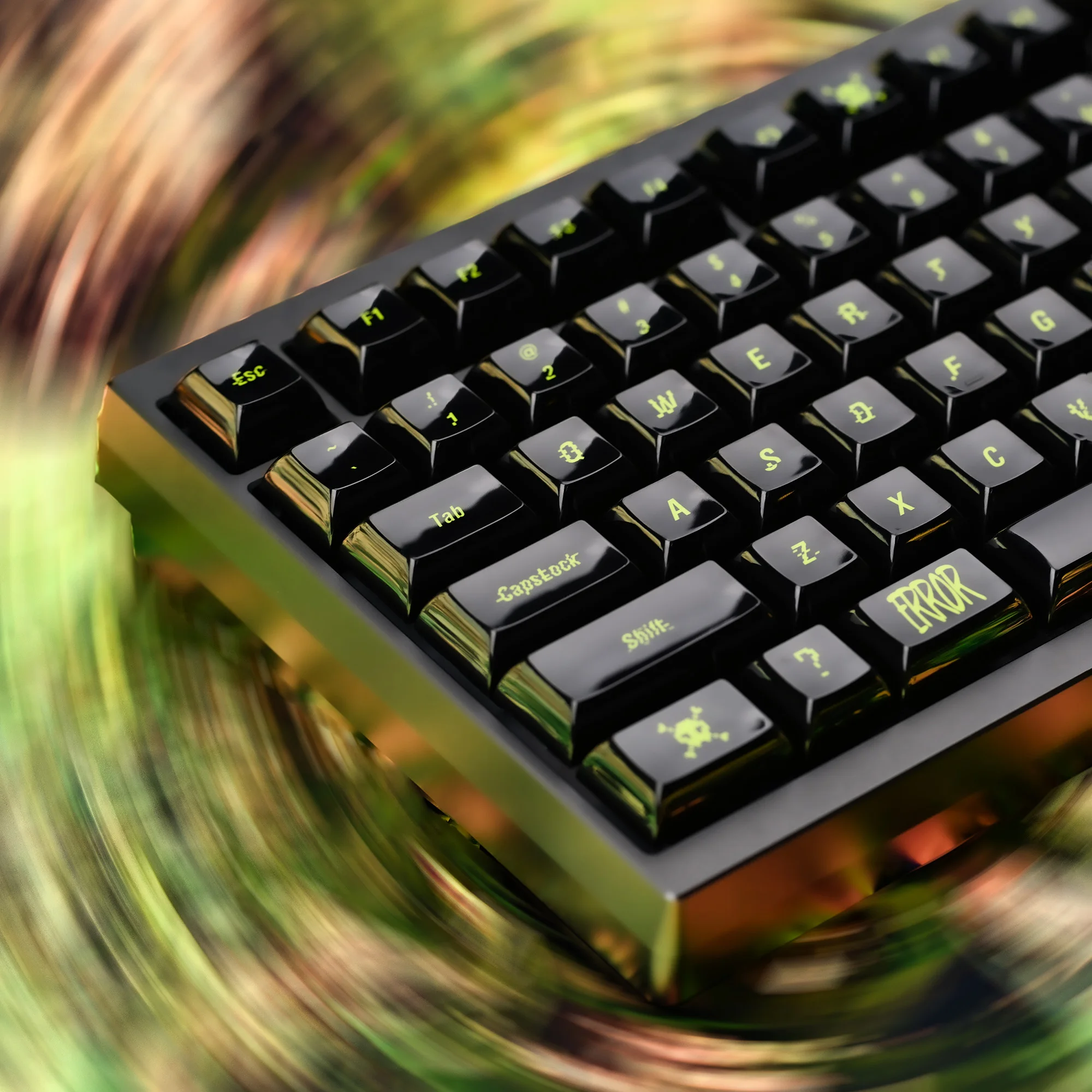 

Error Personalized keycap kam height PBT material Sublimation glossy keycap