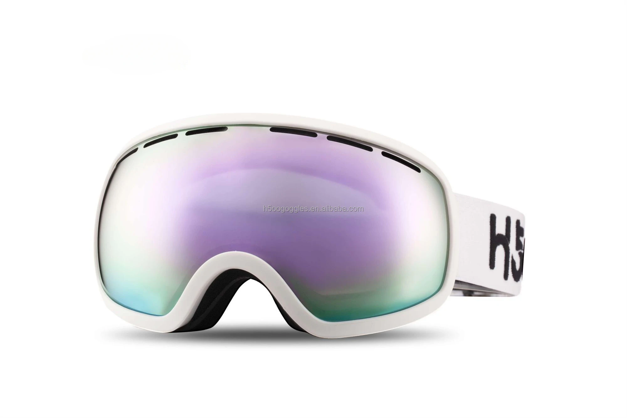 Sprzedaż hurtowa UV400 szybka dostawa gogle snowboardowe okulary własne Logo podwójne soczewki śnieżne gogle narciarskie