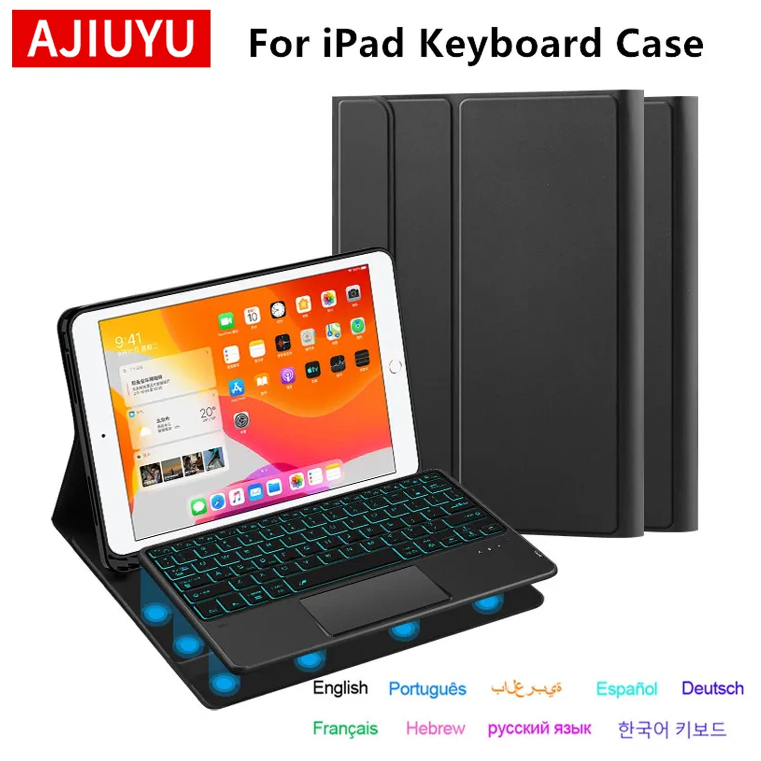 

Чехол-клавиатура Magic Keyboard для iPad Air 4, Air 5 (2022), Air 2/1 (2018), Air 3, Pro 10.5, 11, iPad 10.2 (7/8/9-го поколения)