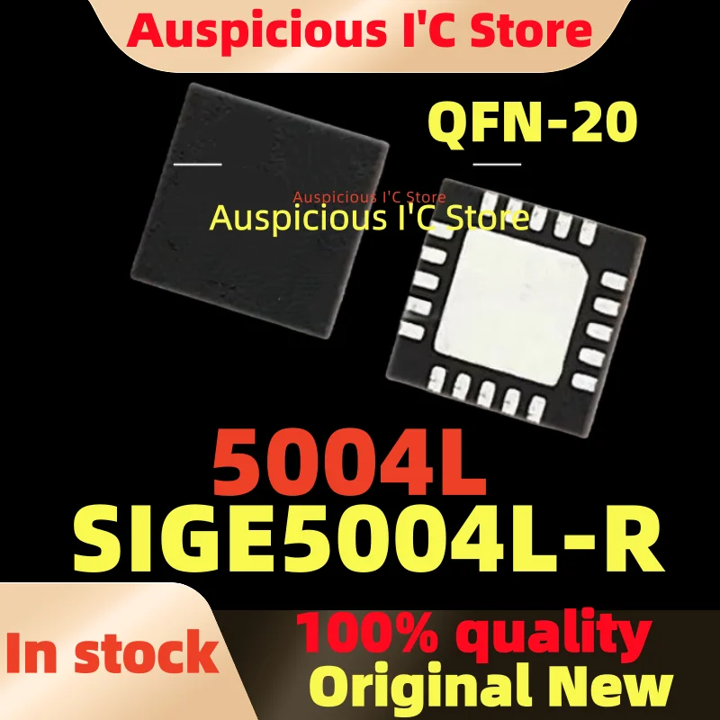 (10pcs)100%New 5004L SE5004L SE5004 SIGE5004L-R QFN-20