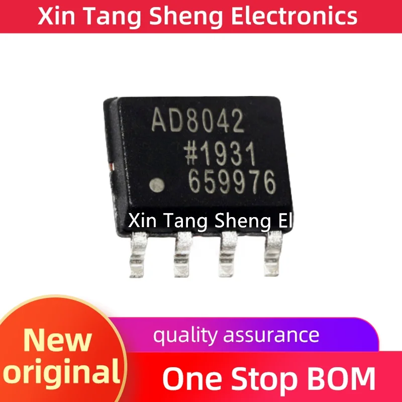 New original AD8042ARZ AD8042AR AD8042 SOP-8 high speed operational amplifier chip