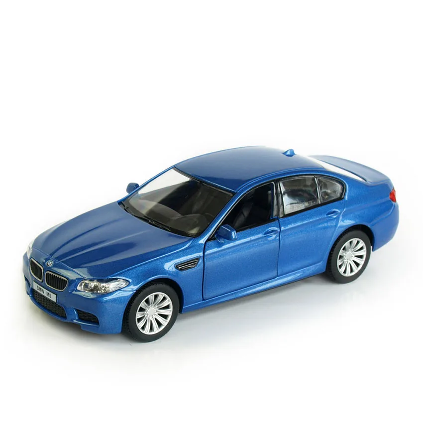 1:36 BMW M5 Toy Vehicles Alloy Pull Back Mini Car Replica Authorized By The Original Factory Model Toys Kids Toys Gift F156