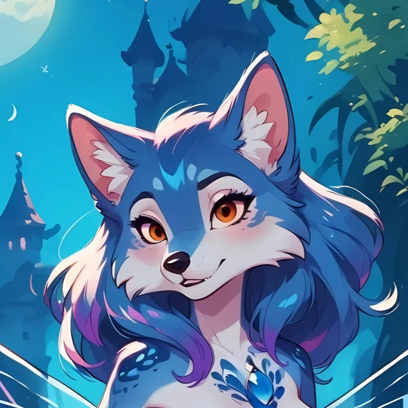 

Dakimakura Anime Pillow cover Furry Aurora Double-sided Print Of Life-size Body Pillowcase Gifts