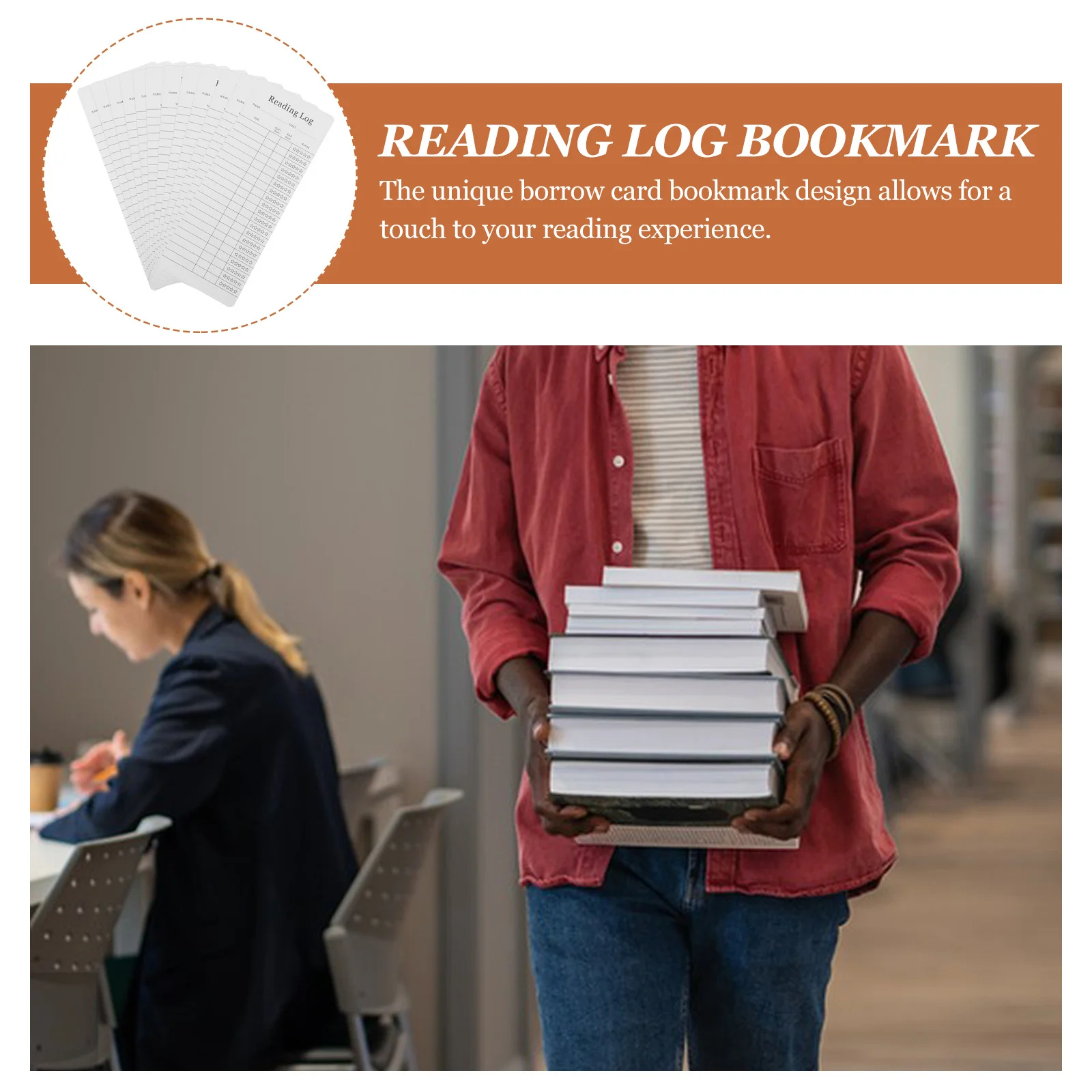 

12Pcs Reading Log Bookmark Book Journal Reading Log Elegant Bookmarks for Women Book Club Decorations Bookmarks Bulk