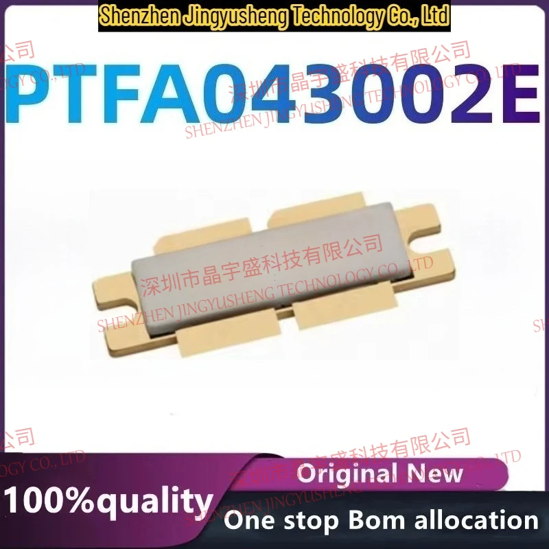 

100%Original PTFA043002E PTFA043002EV1 PTFA043002E V1 [ RF Mosfet LDMOS 32V 1.55A 470-860MHz 16dB 300W H-30275-4 ]