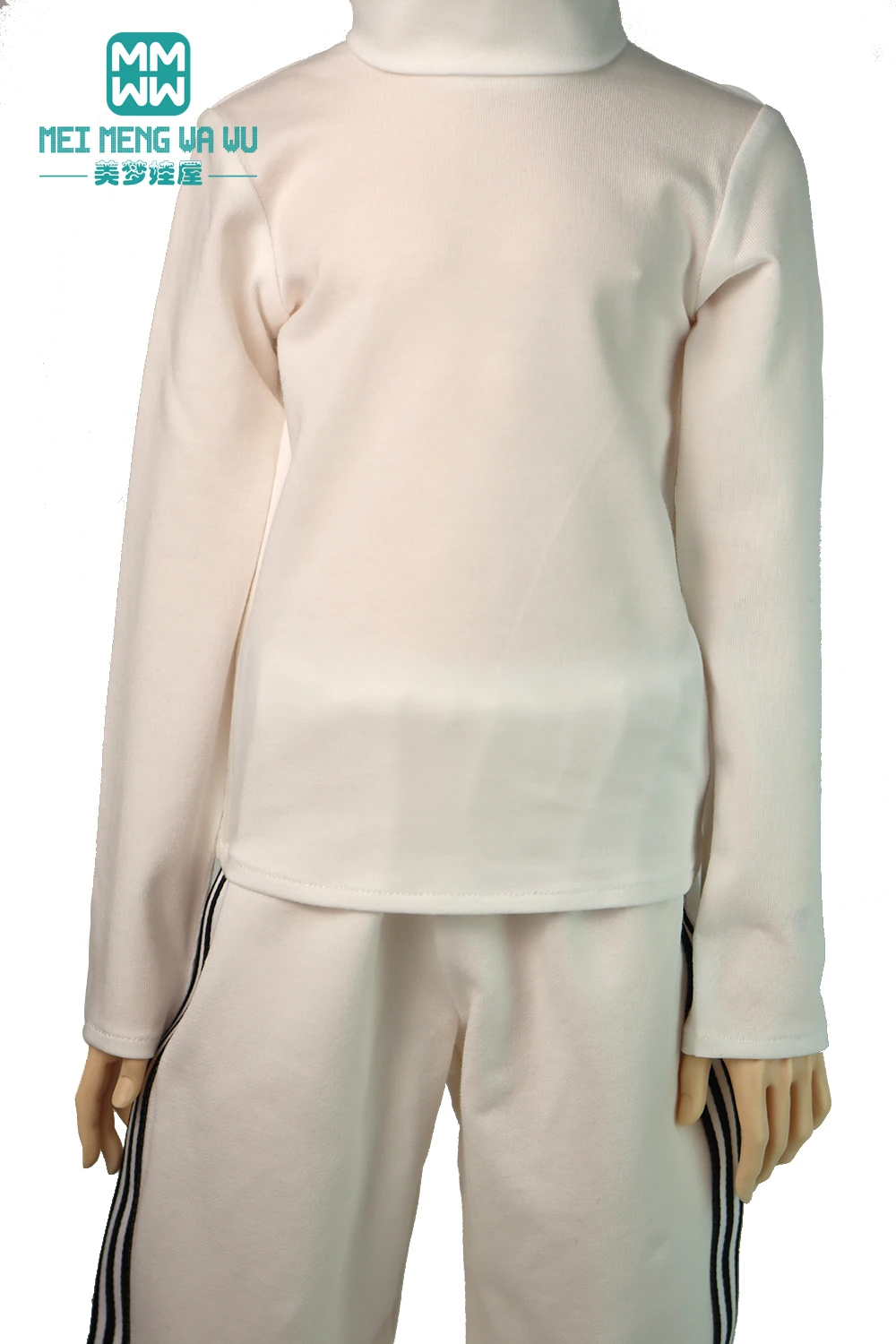 

Fits 65--70cm BJD uncle boys SD13 SD17 Stylish turtleneck candy-colored T-shirt Gift