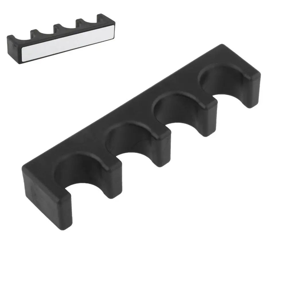 내마모성 당구 스틱 거치대 당구 큐 랙, 4 홀 내구성, 안정적인 강력한 당구 액세서리