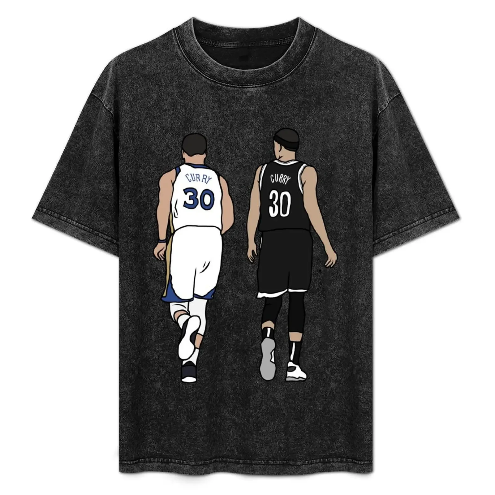 

Steph And Seth Curry T-Shirt funny meme t-shirts blue archive anime tshirt t shirts for men cotton
