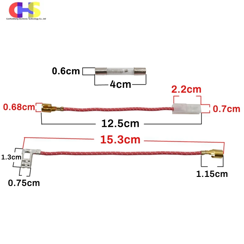 5pcs 6x40mm Microwave Ovens Universal 5KV High Voltage Fuse 0.85A 850mA 0.9A 900mA 0.8A 800mA 750mA 0.75A 0.65A With Fuse Holder