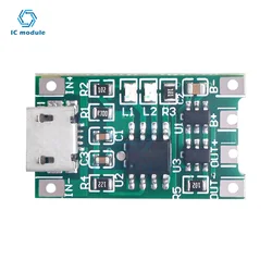 Lithium Battery 18650 Solar Charging Module 4.2V3.7V3.6V Polymer Charger  Protection Micro USB Lithium Battery Charging Board