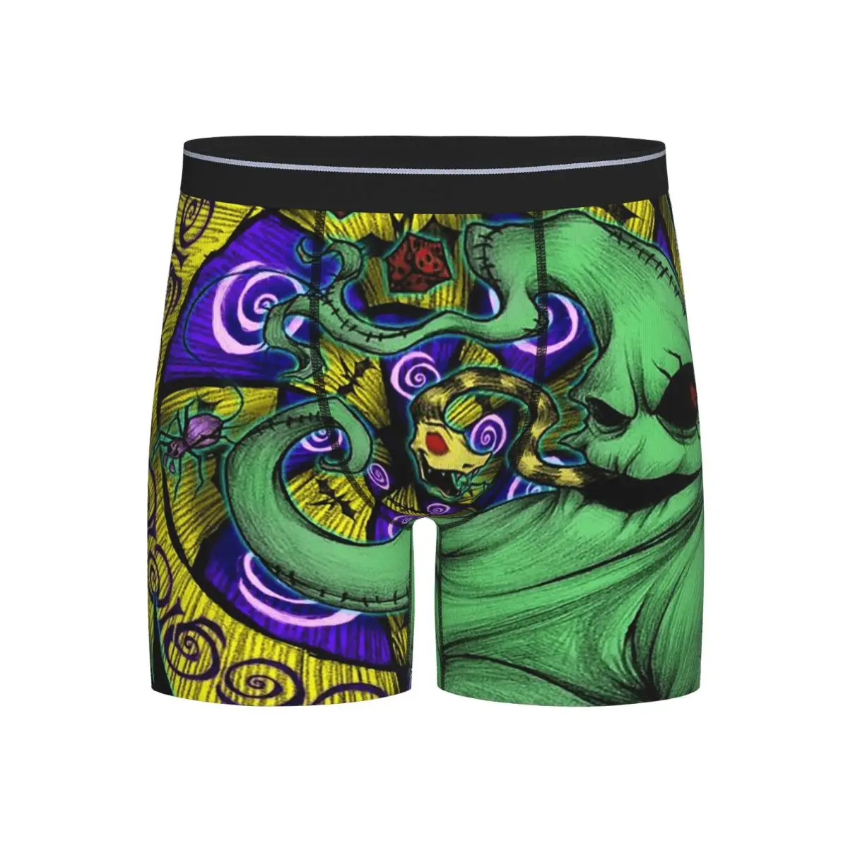 

Long Boxer Underpants Shorts Oogie Boogie Panties Men Breathable Underwear for Homme Man Boyfriend Gifts