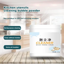 Kitchen Bubble Powder Cleaner Multifunctional Kitchen Oil Cleaning Bubble Powder Kitchen Cleaning Supplies