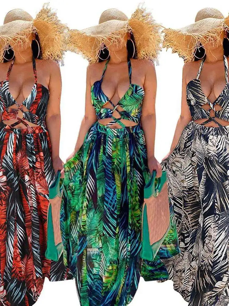 

Летнее женское модное шифоновое платье без бретелек, простое, элегантное, весеннее, без бренда, без зарегистрированной торговой марки