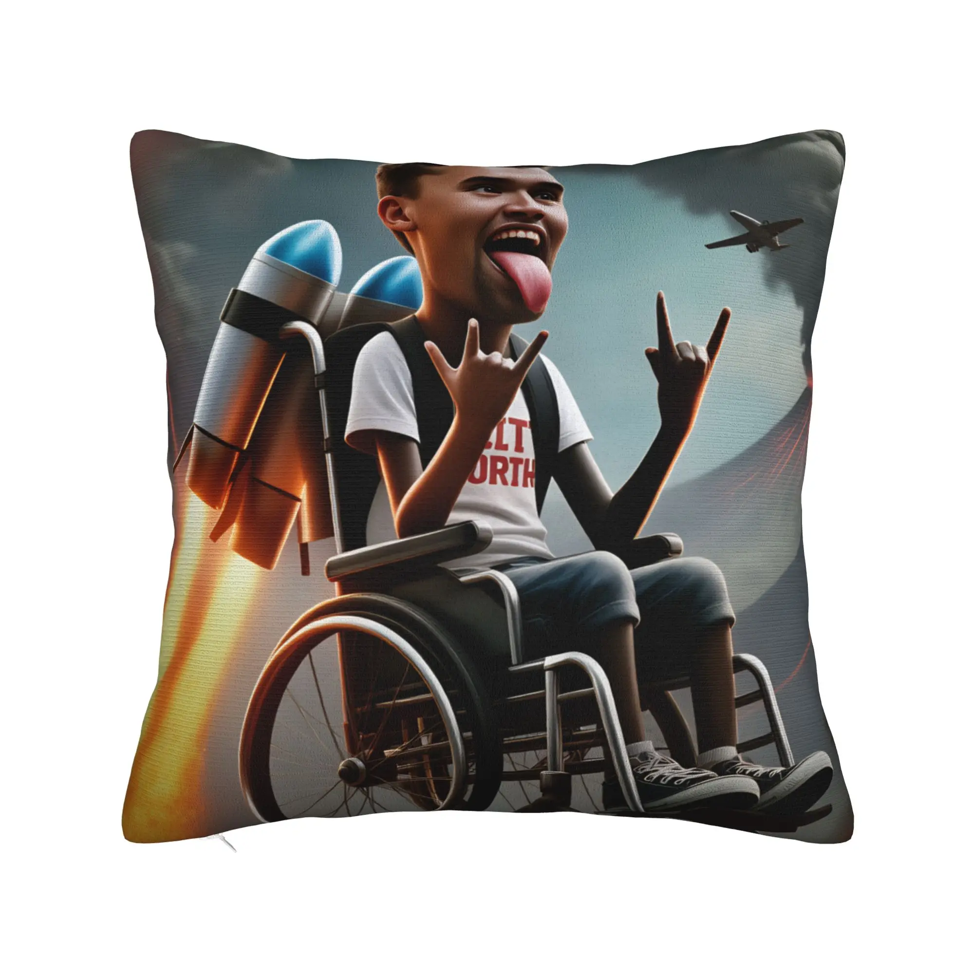 Funny Meme Charlie Kirk Pillow Case  Design Pillow Cover For Living Room Chair Funny Pillowcases