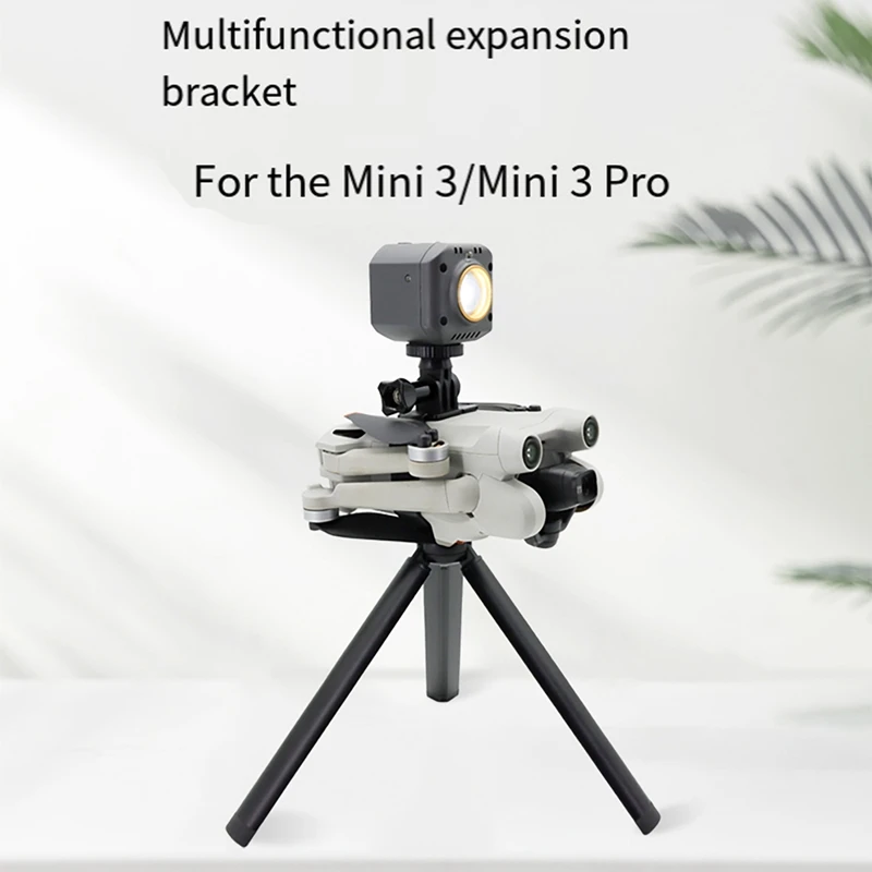 Dji mini 3 pro用ポータブルカメラ三脚,ドローンマウントブラケット,ジンバルカメラホルダー,ドローンパーツ