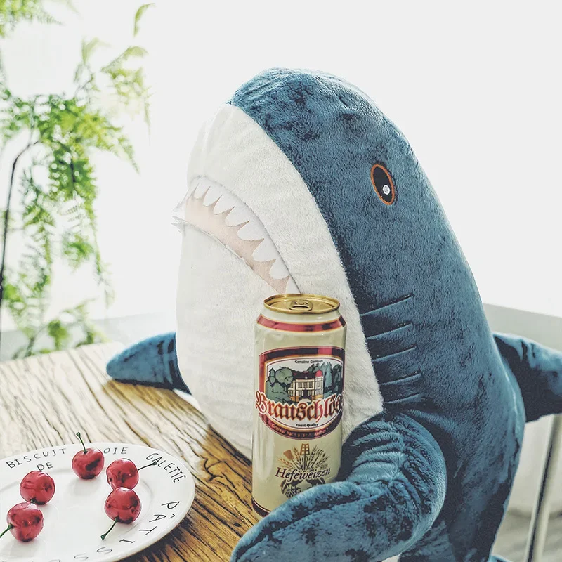 30cm Shark Toy Soft Plush Sea Animal Companion Cushion Doll Bedroom Sofa Decoration Kids Boys Birthday Christmas Gift