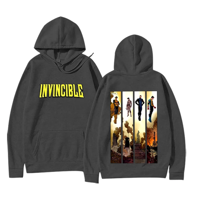 البديلات التي لا تقهر الراحة اللون الذي لا يقهر مقابل الفتح هوديي الرجال النساء خمر طويلة الأكمام الشارع الشهير فضفاض المتضخم للجنسين #6