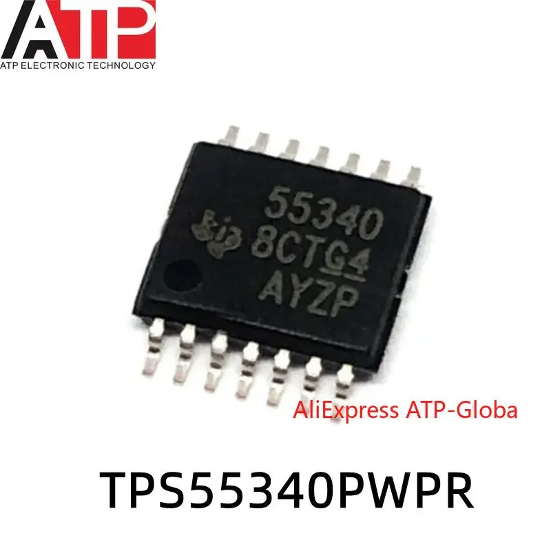 Puce spatirée IC d'Inventaire d'Origine, 10 Pièces, TPS55340PWPR 55340 TSSOP14 TPS55340