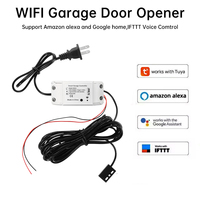 Tuya WiFi Smart Garage Door Controller Opener Sensor 3000W AC 100-240V Smart Life/Tuya APP Remote Garage Door Controller