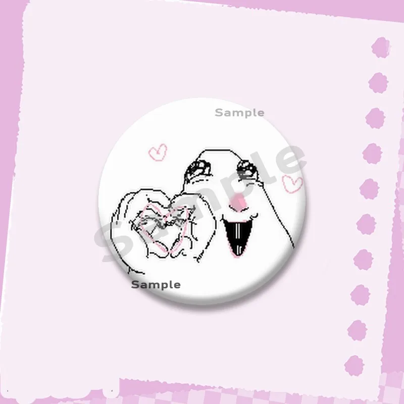 Kreative Lustige Hamster-Meme Emaille-Pins Niedliche Cartoon-Tier-Abzeichen Handgefertigte Runde Broschen für Kleidung Rucksack Accessoires Geschenke – Detail 4