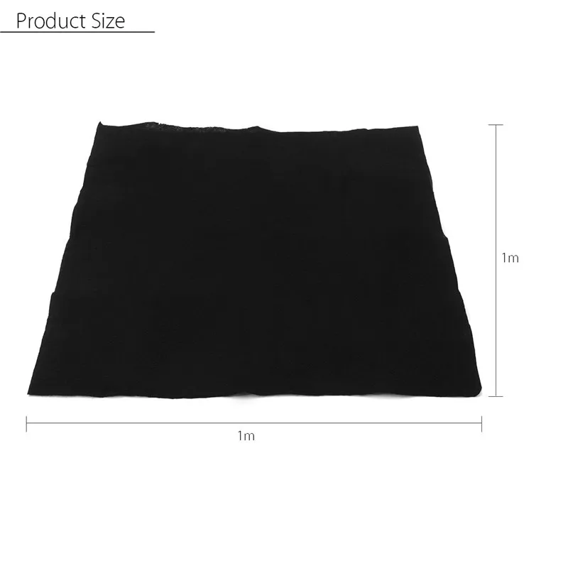 Thickness 3mm 1m*1m Air Conditioner Activated Carbon HEPA Purifier Pre Filter Fabric