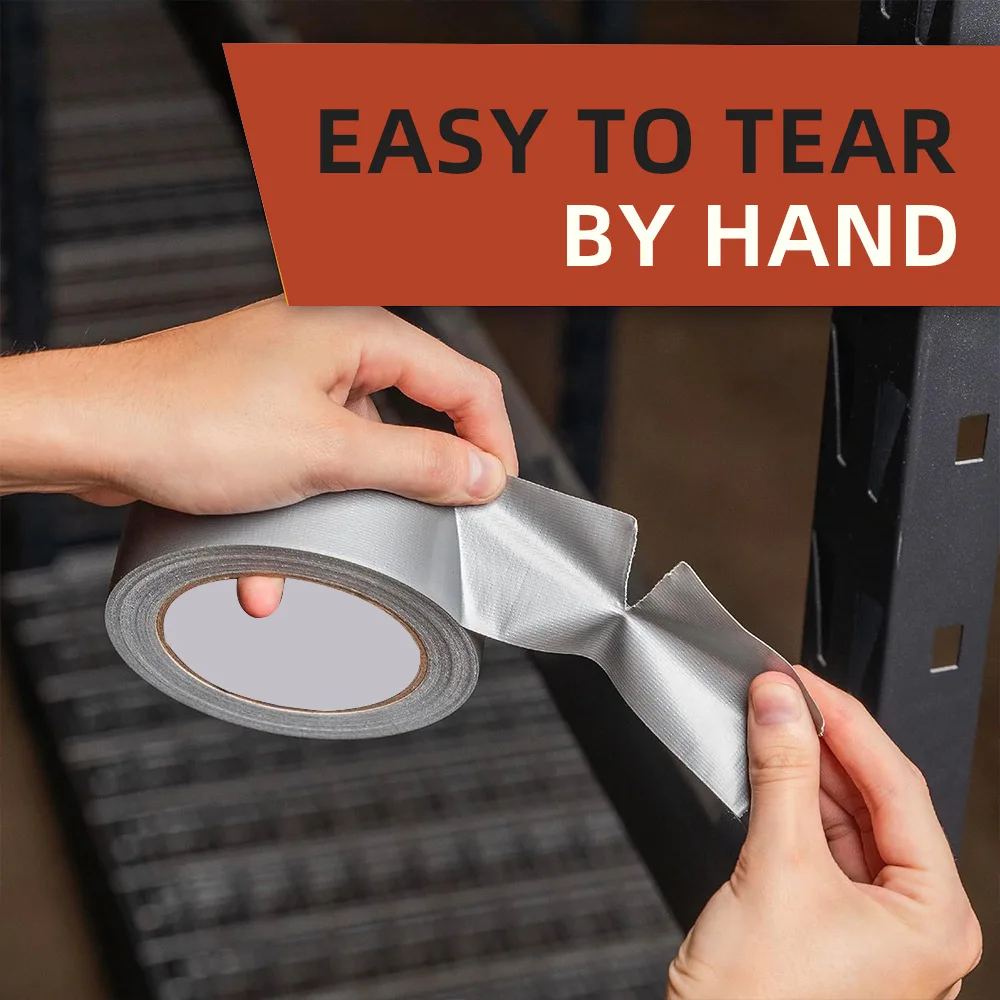 Duct Tape - Single-sided, Non-residue, Seam Sealing, Edge Protection, Wear-resistant, Easy-to-tear, Carpet Adhesive