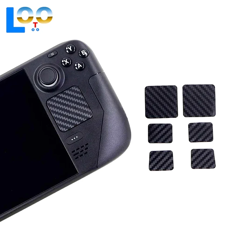 스팀 데크 게임 콘솔 액세서리 용 1 세트 터치 패드 보호 패드 버튼 보호 스티커