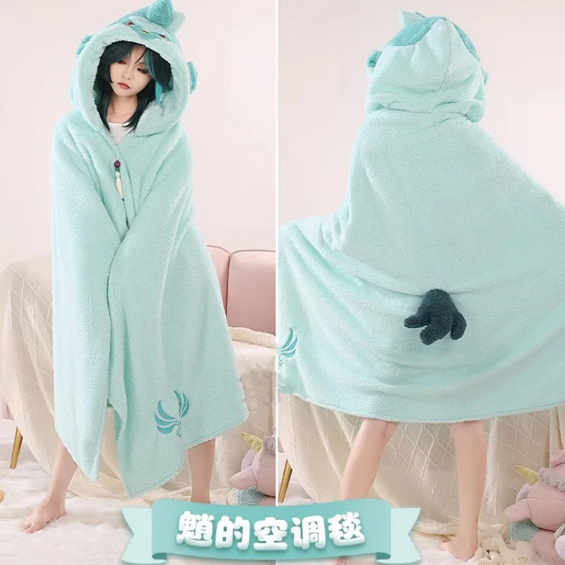 الأصلي الله تكييف الهواء بطانية الصيف بطانية الرسوم المتحركة الطرفية تأثيري الصيف لطيف الكرتون قيلولة بطانية كسول