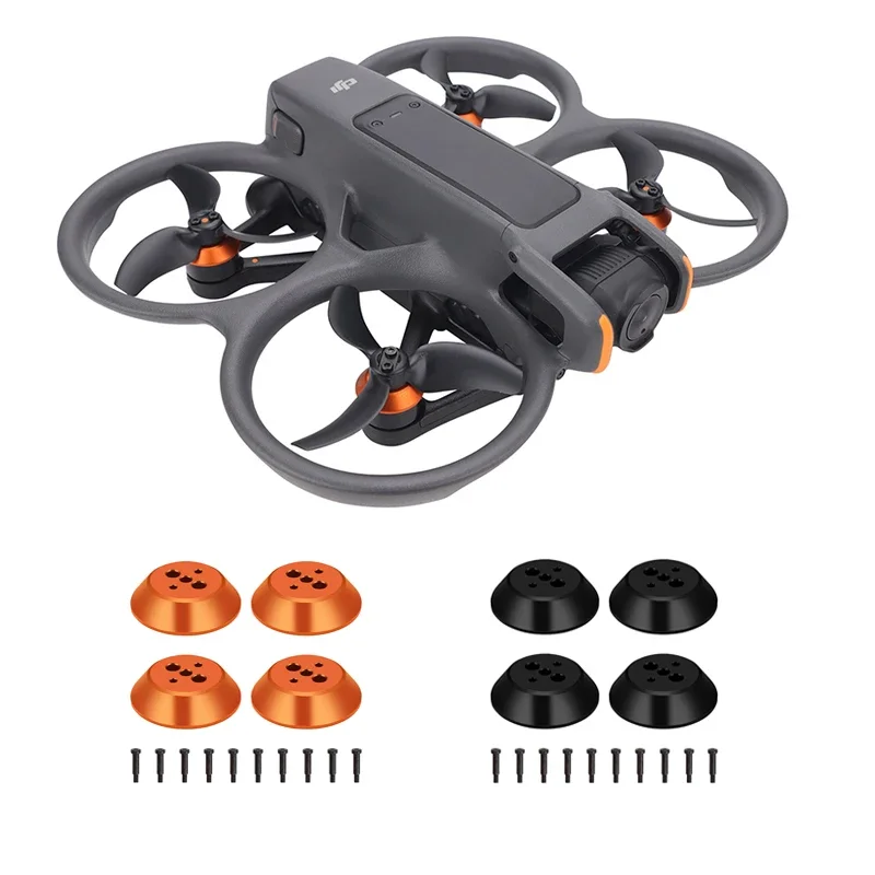 Drone ฝาครอบมอเตอร์อลูมิเนียมมอเตอร์ป้องกัน Hood เที่ยวบินกันฝุ่นสําหรับ DJI Avata 2 อุปกรณ์เสริม