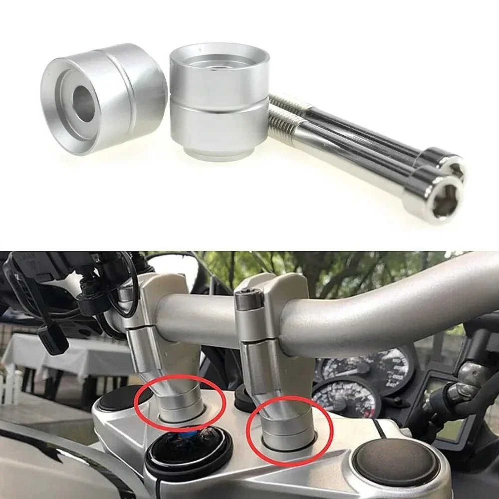 

For BMW F800GS Adventure F800GS F700GS F650GS 2008-2017 Motorcycle Handlebar Riser Clamps Height Increasing Bracket Accessories