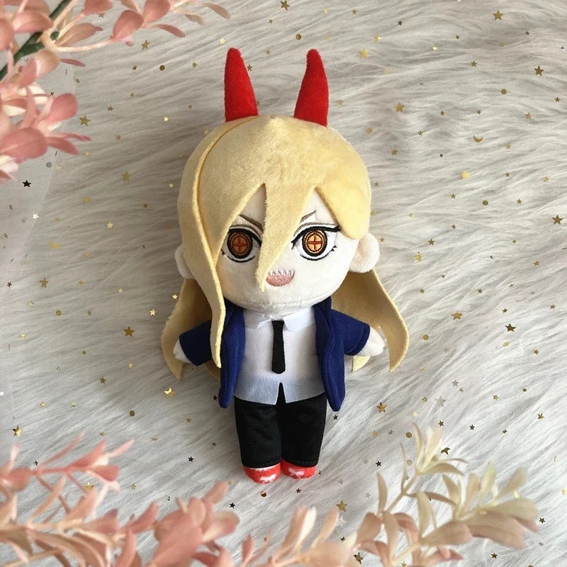 20cm Anime Plüschpuppe Spielzeug Makima Power Higashiyama Kobeni Angel Devil Hayakawa Aki Mitaka Asa Reze Niedliches Weiches Stofftier Kissen Geschenk – Detail 14