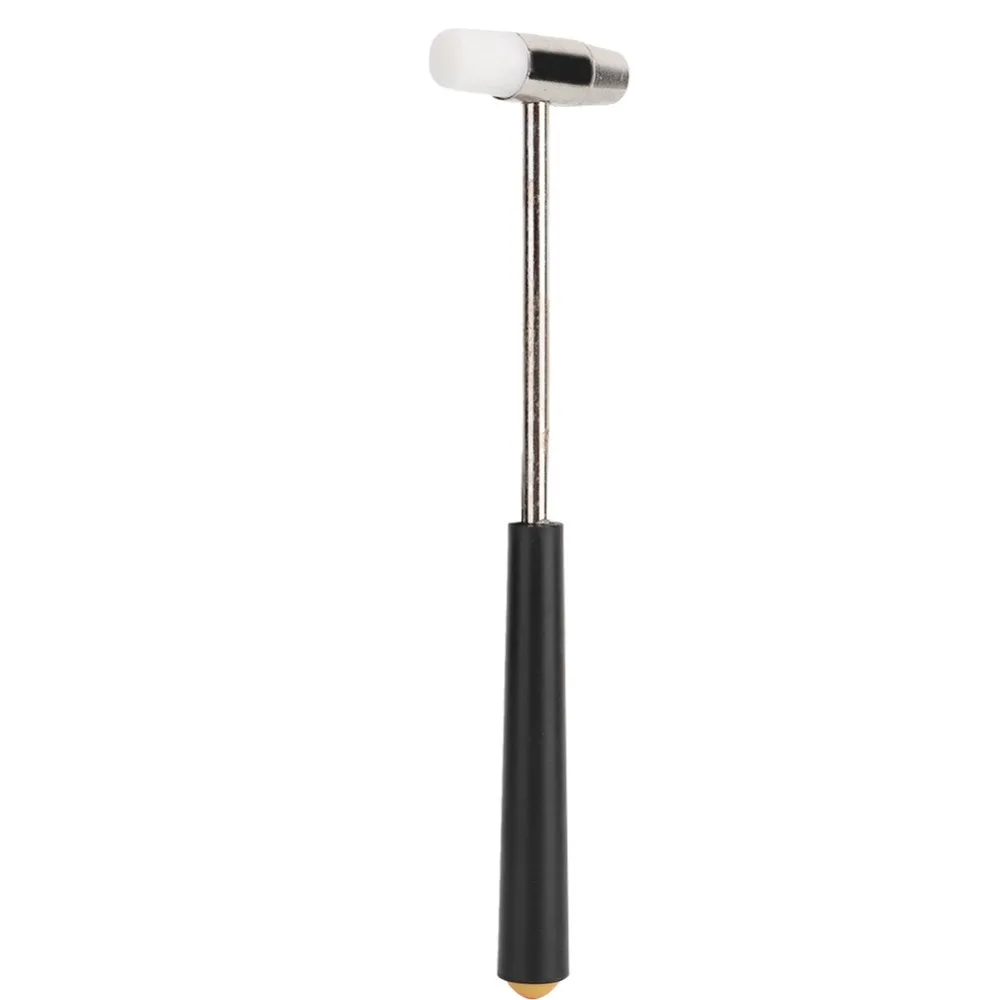 

Professional Metal Head Jewelry Hammer Black Grip Double Head Hammer Portable Hammer Jewelry Making