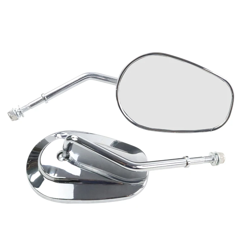 Motorcycle Part Rear Side Mirror For Harley Sportster XL 883 1200 Dyna Heritage Softail FXDB Softail 8MM Rearview Mirrors