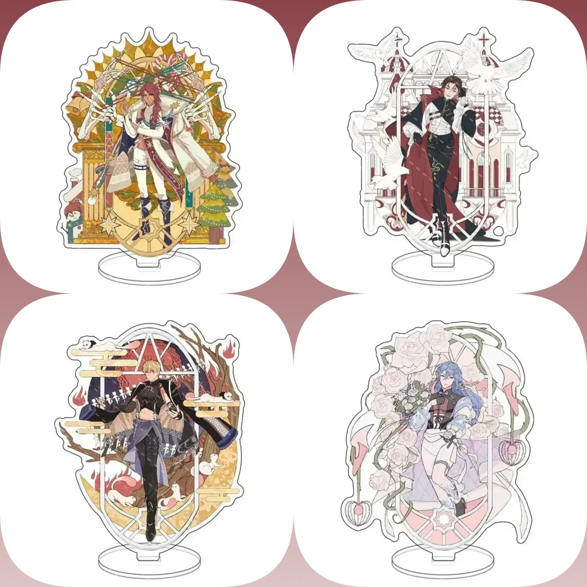 

hot game Nu: Carnival 15CM gorgeous Acrylic Stand Model Cosplay Figur Desk Ornament Accessories Goods Collection Christmas Gifts