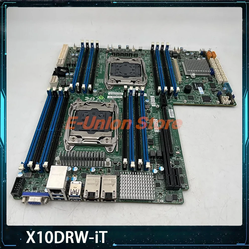 X10DRW-it 1U Dual 10G Network Card Supports E5-2600 V3 V4 ES Server Motherboard