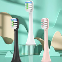 4pcs for SOOCAS X3/X3U/X5 Replacement Toothbrush Heads Clean Tooth Brush Heads Sonic Electric Toothbrush Soft Bristle Nozzles