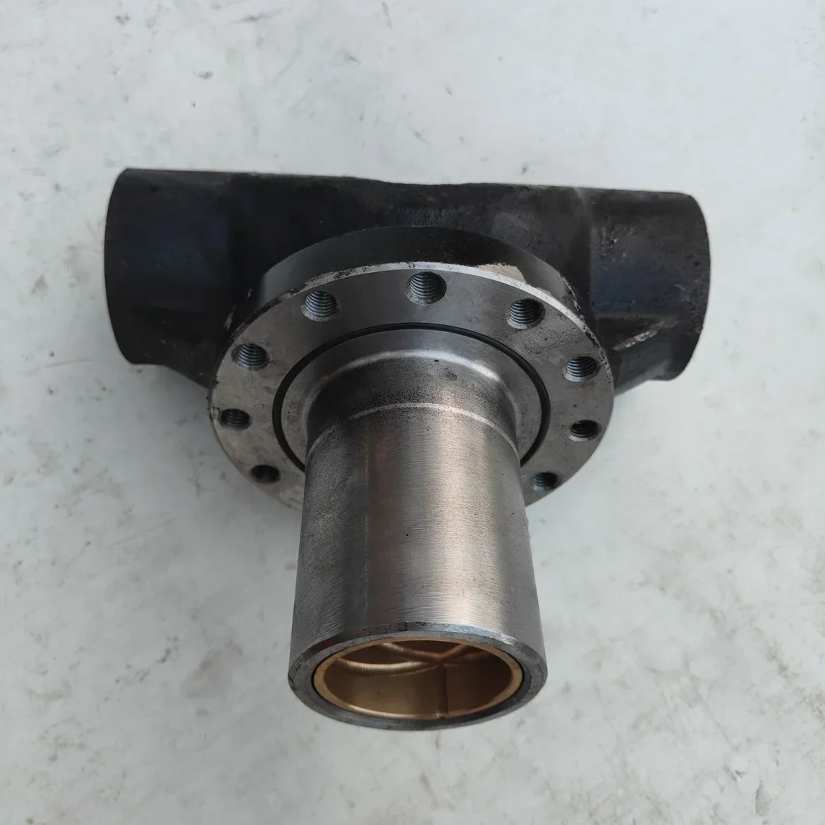 XY65/B75-8-9,Wheel excavator front axle inner steering with copper sleeve with oil seal original accessories