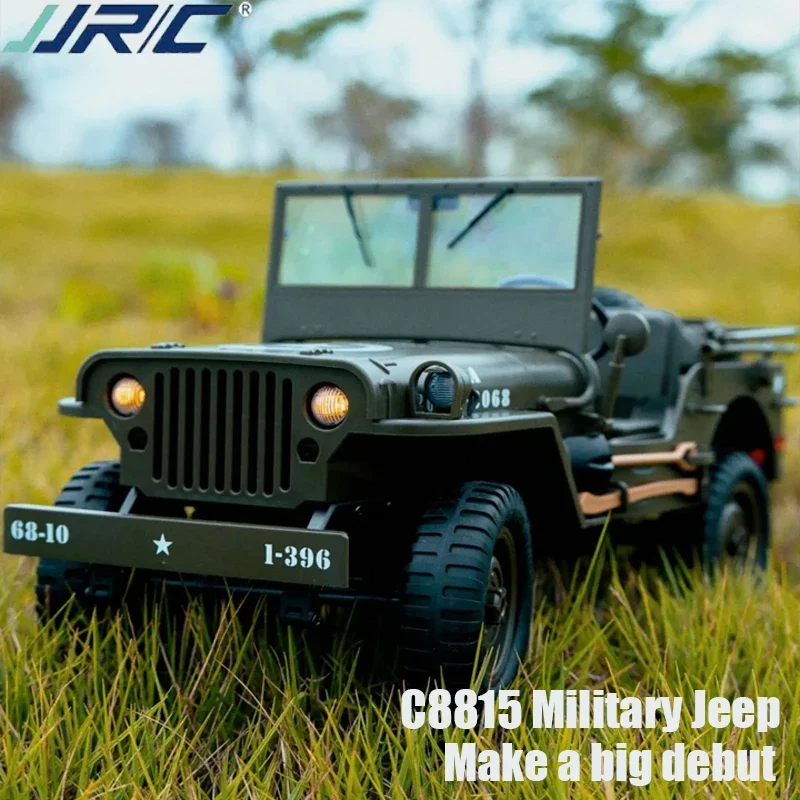 JJRC C8815 Willis Jeep remote control simulation off-road climbing racing car RC Wrangler 1:10 boys toy model