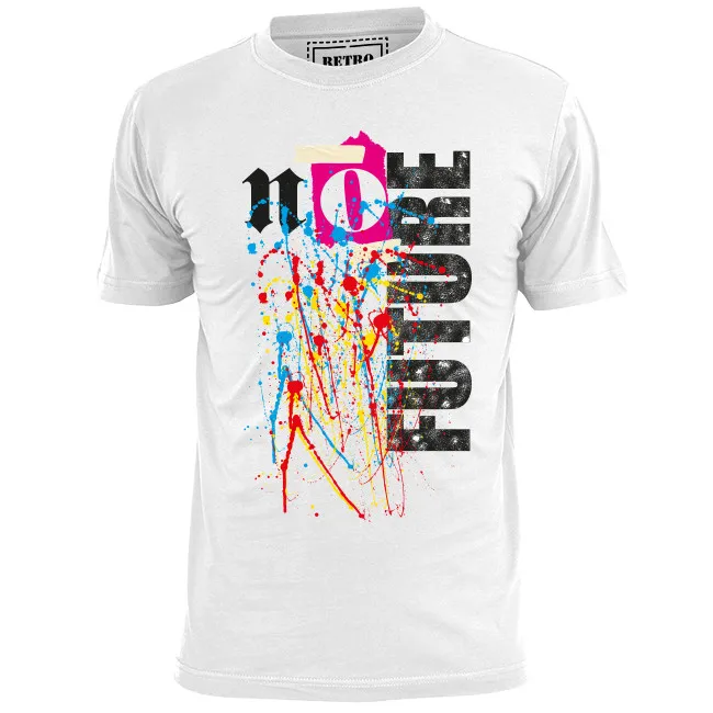 T-shirt Punk Rock pour hommes, No Future, Ruts Clash
