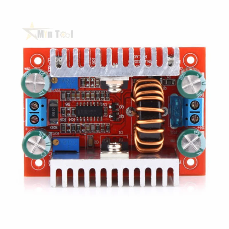 400W 15A DC Boost Konstantstrommodul Step-up Boost Wandler Spannungsladegerät Step-Up-Platine Netzteilzubehör – Detail 7