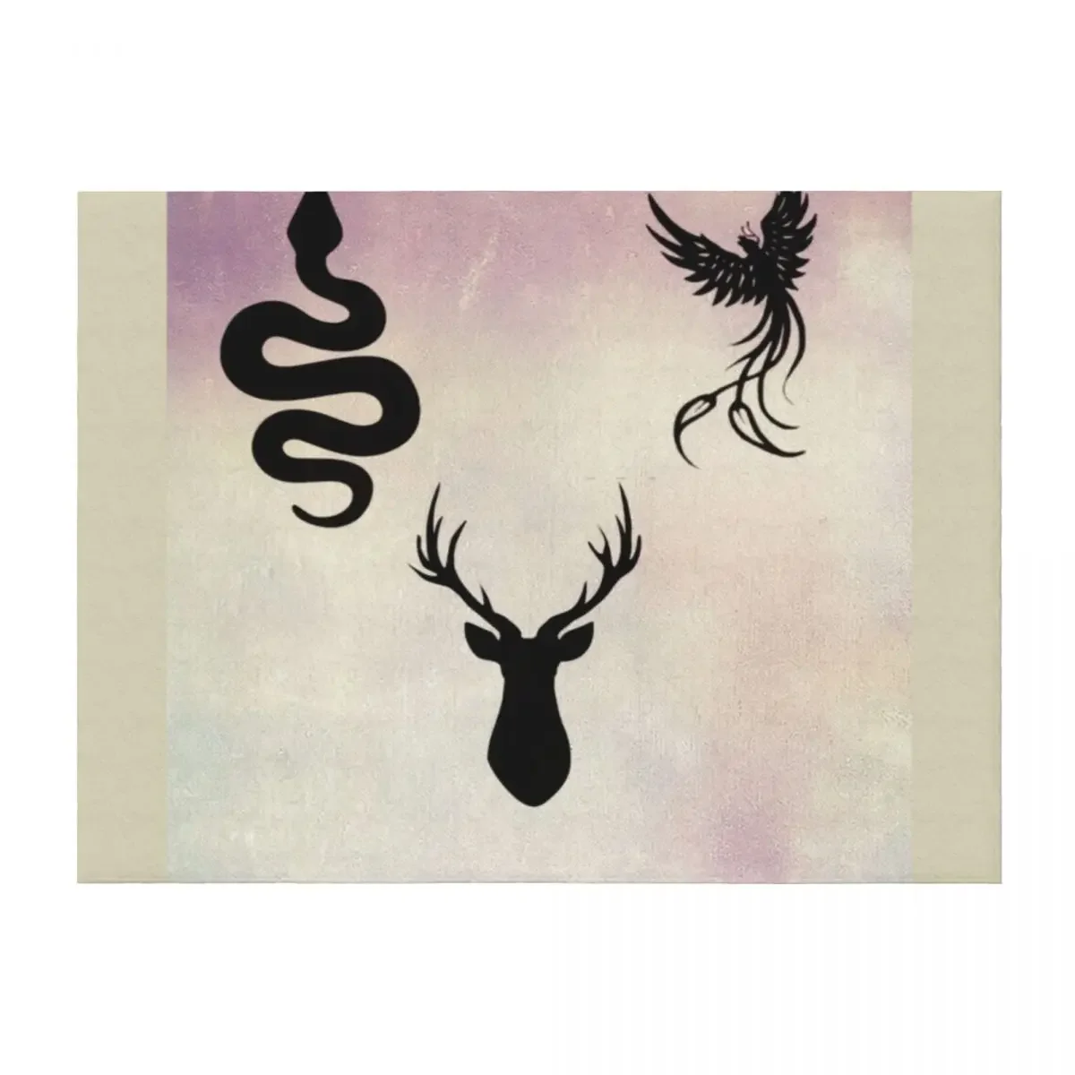 

Shadow and Bone Throw Blanket for winter Giant Sofa Decoratives Loose Blankets