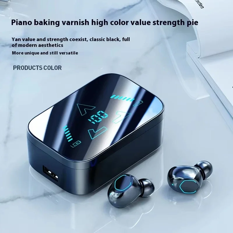 M48 Bluetooth Earphones Hifi Sound Wireless Bluetooth  Noise Reduction Headphones Portable Earbuds for xiaomi iphone huawei