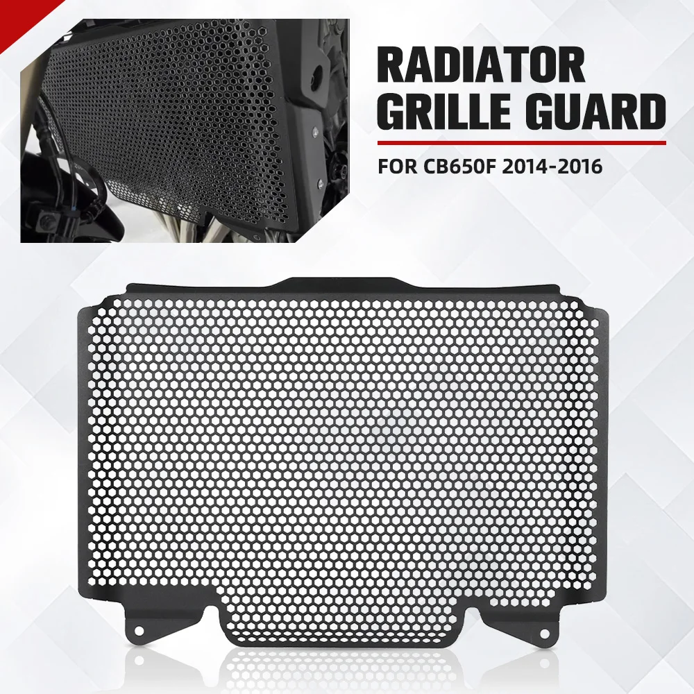 

Motorcycle Accessories Aluminum Radiator Grille Cover Guard Protection Protetor Water tank network FOR CB650F 2014-2015-2016