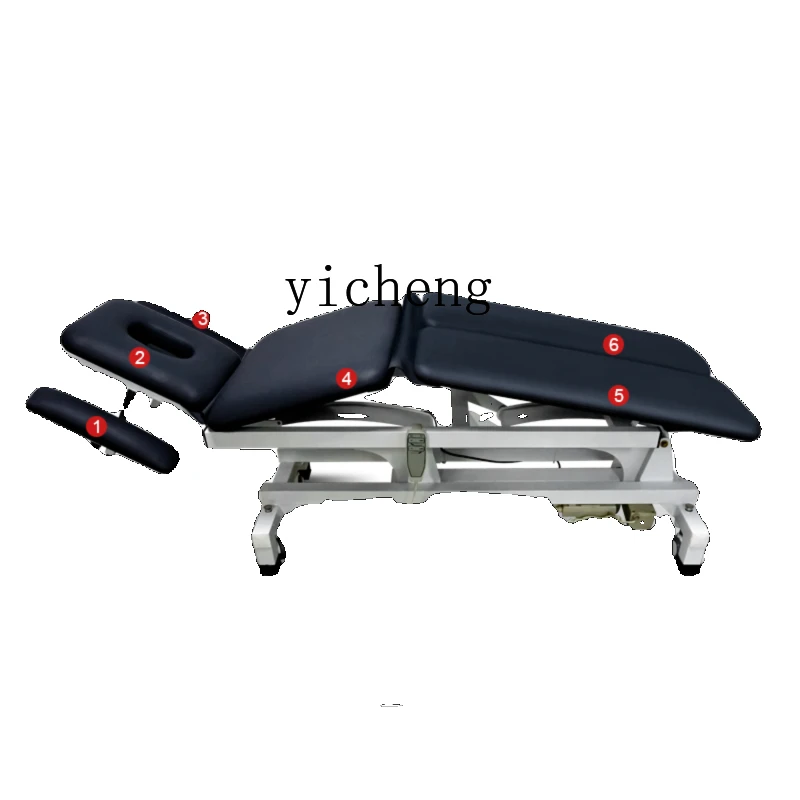 

Xl Electric Lifting Multifunctional Manual Bed Pt Rehabilitation Technique Training Massage Couch